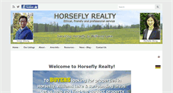 Desktop Screenshot of horseflyrealty.ca